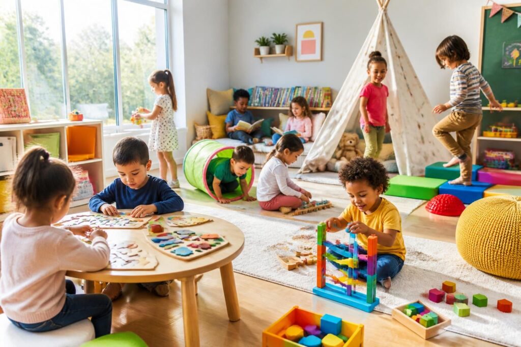 découvrez 50 idées de jeux d'intérieur sans écran pour enfants de 2 à 12 ans, parfaits pour stimuler leur créativité et s'amuser en famille.