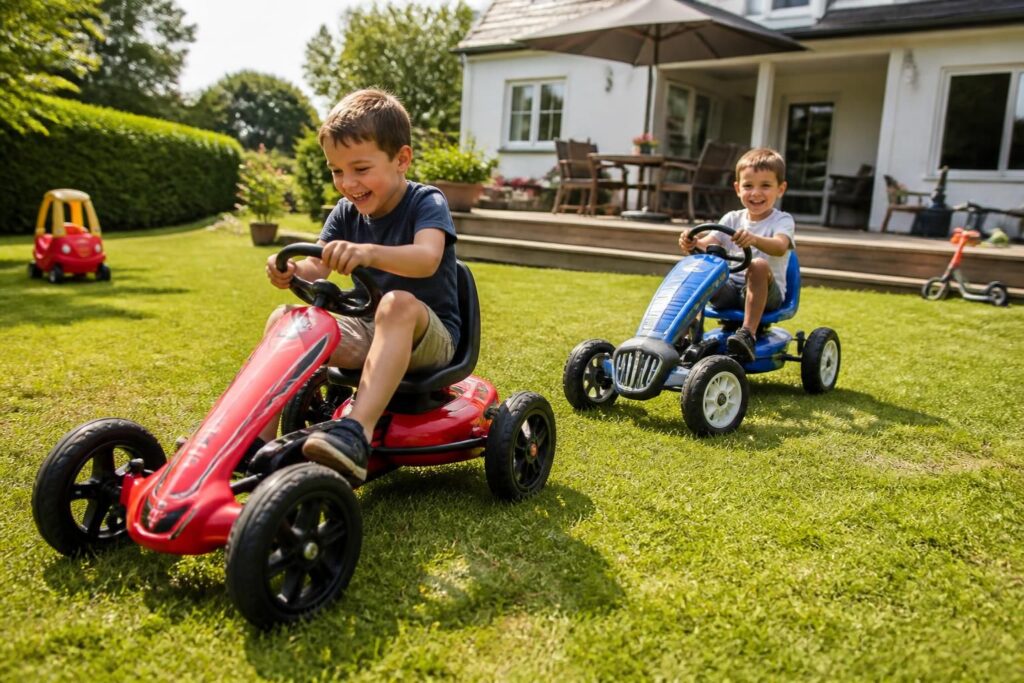 découvrez pourquoi le karting à pédales pour enfants plaît tant et quels modèles choisir pour s'amuser en toute sécurité à la maison.