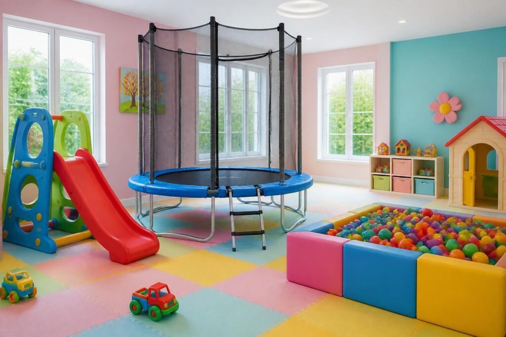 découvrez quels jeux de parc sont idéaux pour la maison : trampoline, toboggan, piscine à balles et plus pour amuser vos enfants en toute sécurité.
