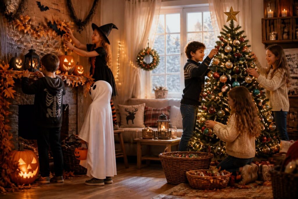 découvrez le planning des fêtes avec des activités amusantes et créatives pour halloween et noël à partager en famille avec les enfants.