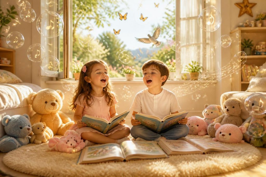 découvrez les 30 comptines classiques incontournables avec leurs paroles pour chanter et apprendre en s'amusant.