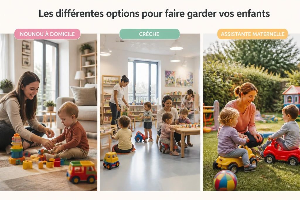découvrez notre comparatif complet pour choisir la meilleure solution de garde d'enfants : nounou, crèche ou assistante maternelle, afin de trouver celle qui convient le mieux à vos besoins et à ceux de vos enfants.