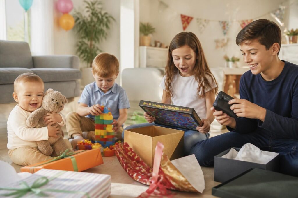 découvrez notre guide complet d'idées cadeaux pour enfants, classées par âge et budget, pour trouver le présent idéal qui fera plaisir à coup sûr.