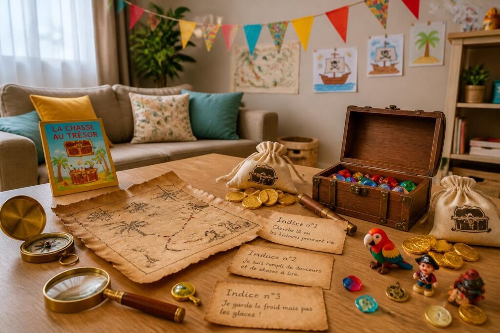 découvrez comment organiser une chasse au trésor à la maison avec notre kit complet, idéal pour divertir petits et grands de manière ludique et originale.