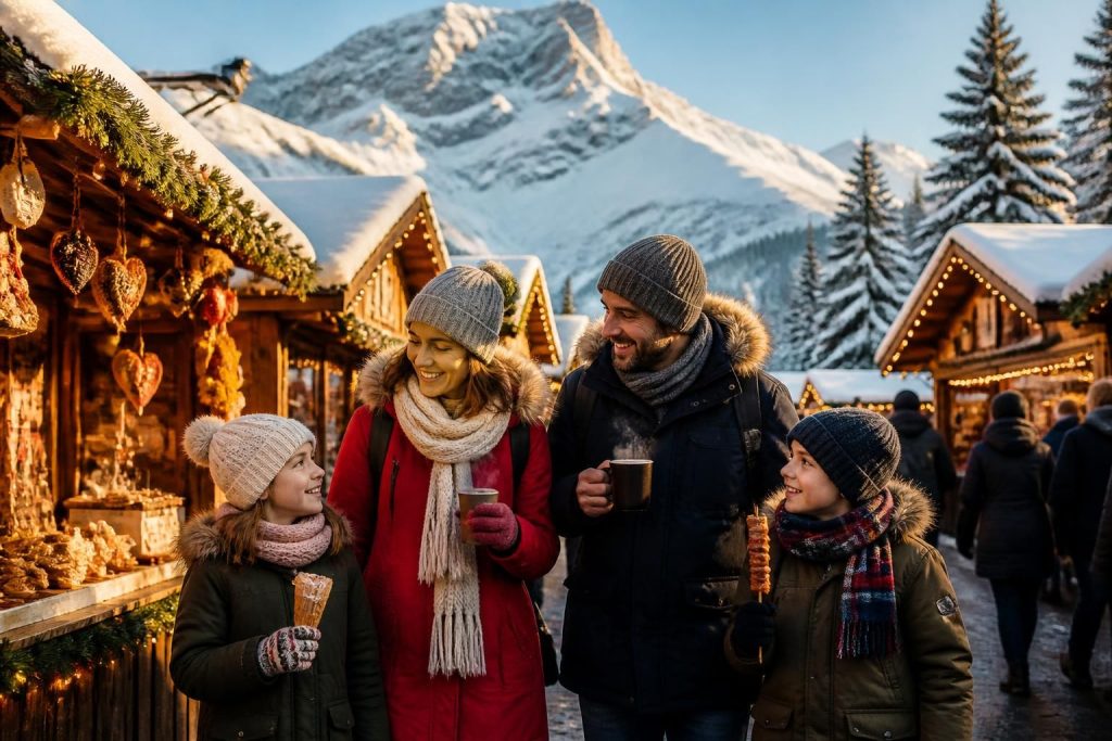 découvrez comment profiter pleinement des vacances de noël en famille avec des marchés festifs, des activités à la montagne et des bons plans pour tous.