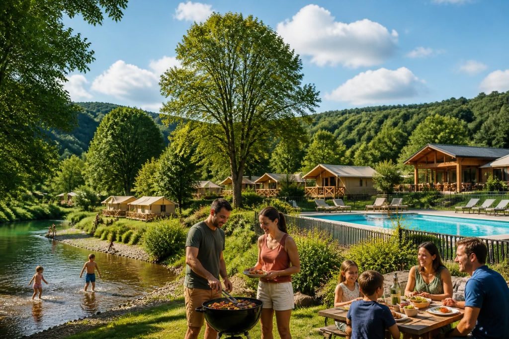 découvrez le camping sandaya péneyrals en dordogne, un lieu 5 étoiles alliant confort et nature. explorez nos photos et préparez votre séjour inoubliable en pleine nature.