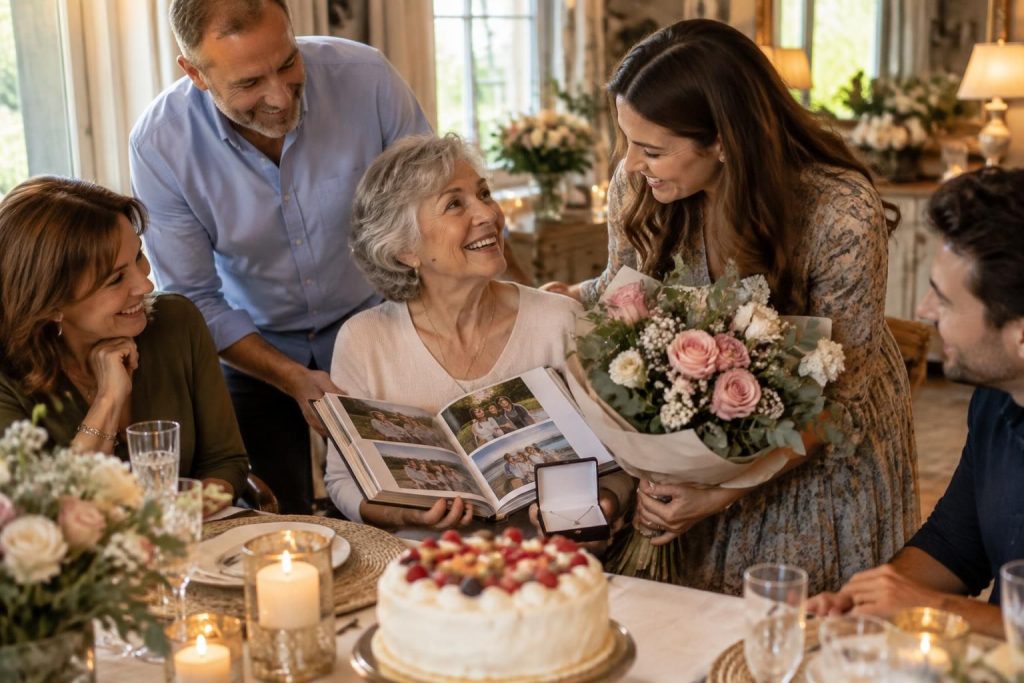 offrez un cadeau personnalisé à votre mamie pour un anniversaire important : découvrez des idées touchantes et originales pour célébrer ce jour spécial.